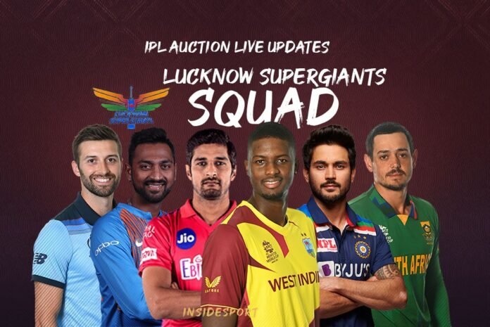 Lucknow Super Giants LSG Ipl 2022 Auctions Complete players list.png