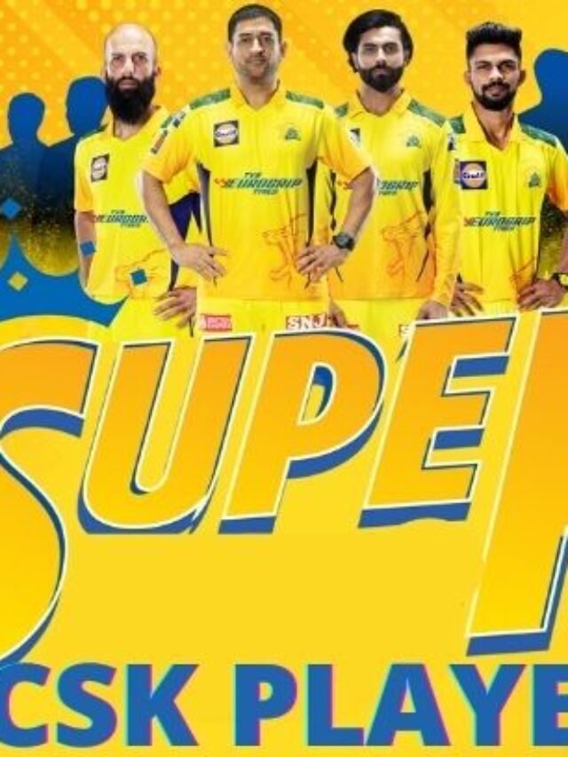Chennai Super Kings IPL 2022 Full team Auctions Players List.