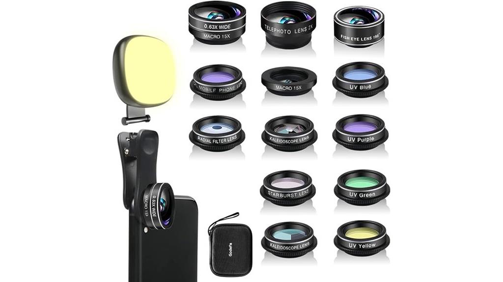 14 in 1 smartphone lens kit