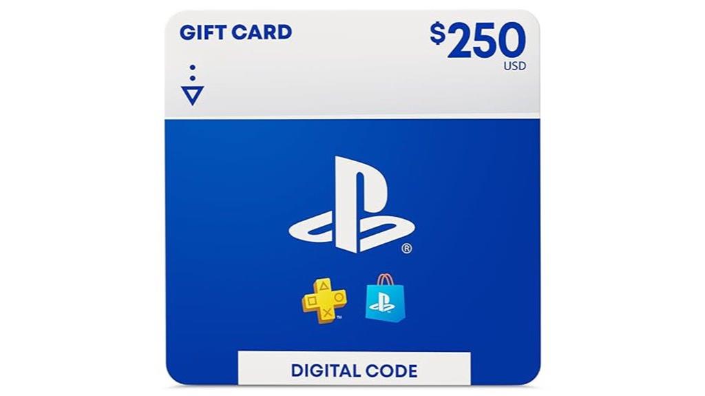 250 digital playstation card