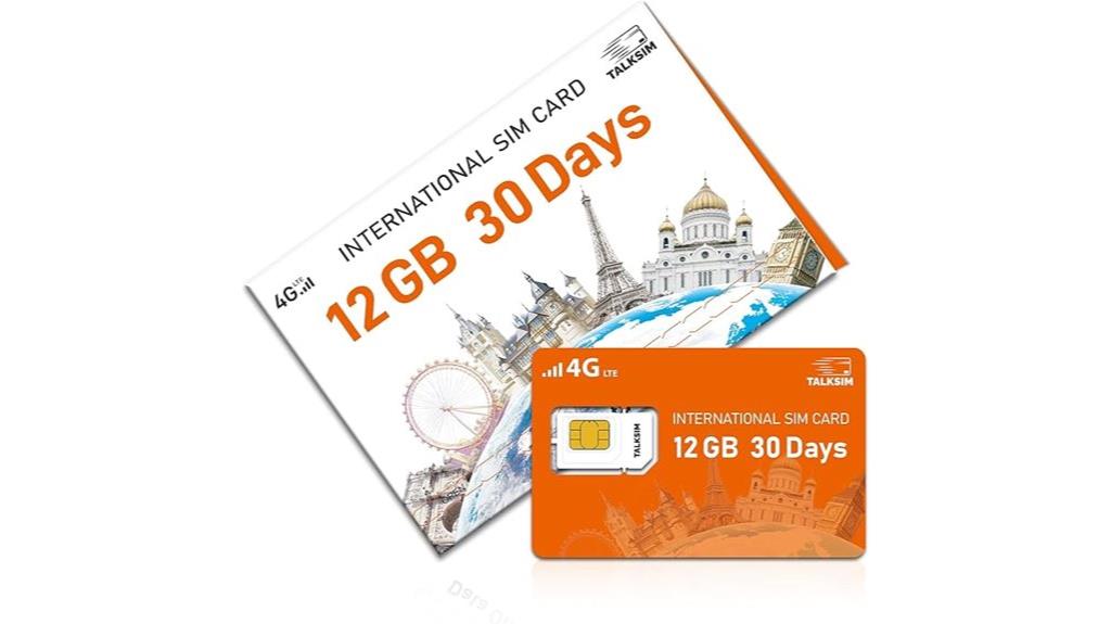 30 day international data plan