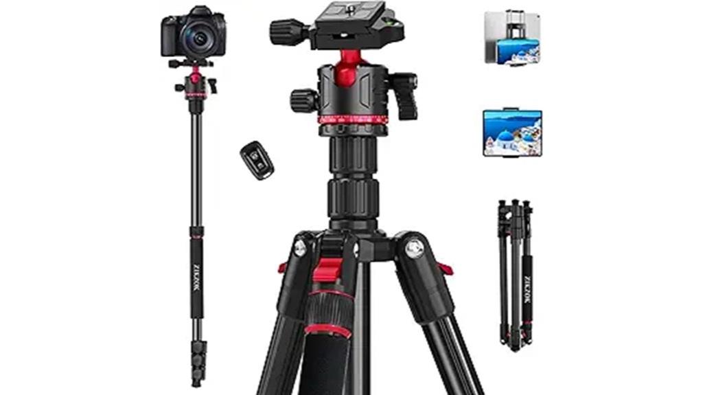 70 inch lightweight travel tripod