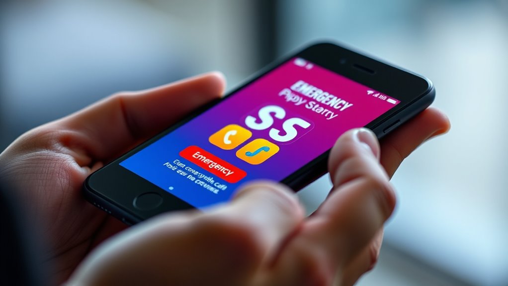 activate emergency sos properly