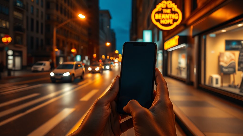 activate night mode settings