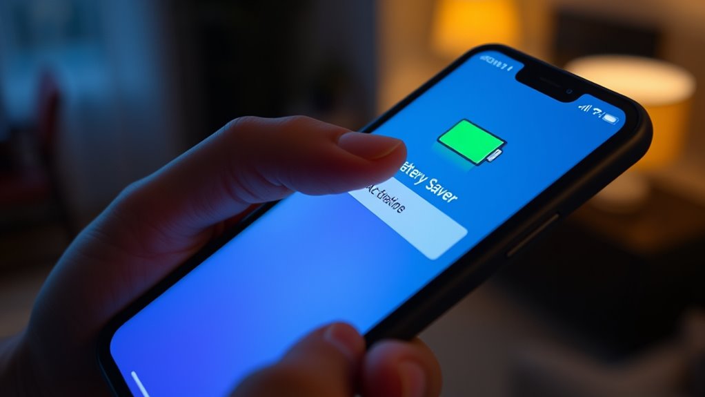 activate power saving mode