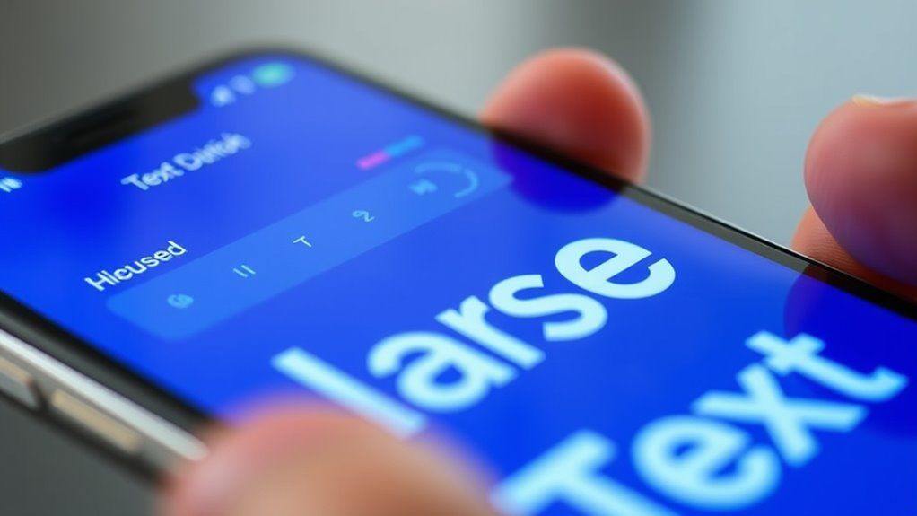 adjust device font size