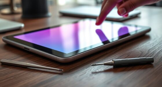 adjust tablet touch settings