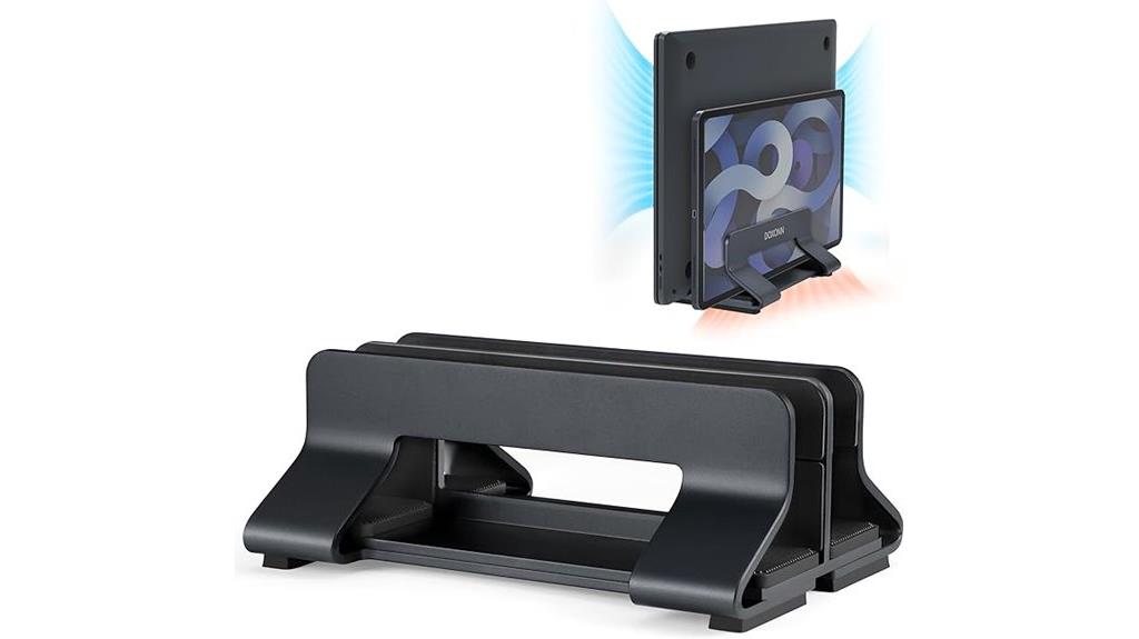 aluminum dual laptop dock