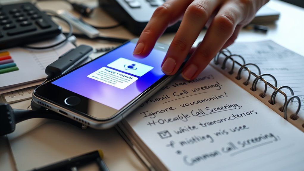 avoid call screening mistakes