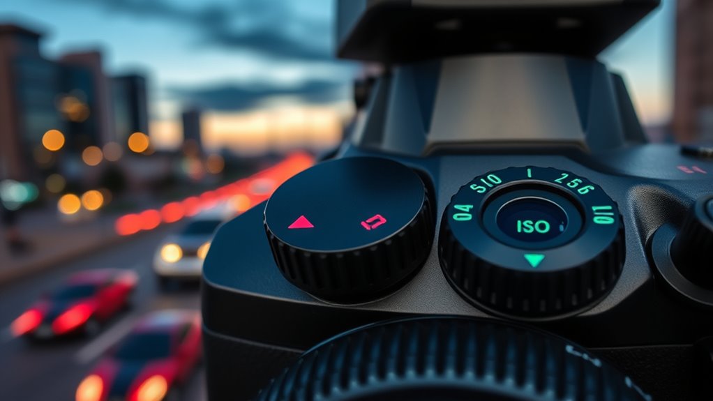 balance shutter iso aperture