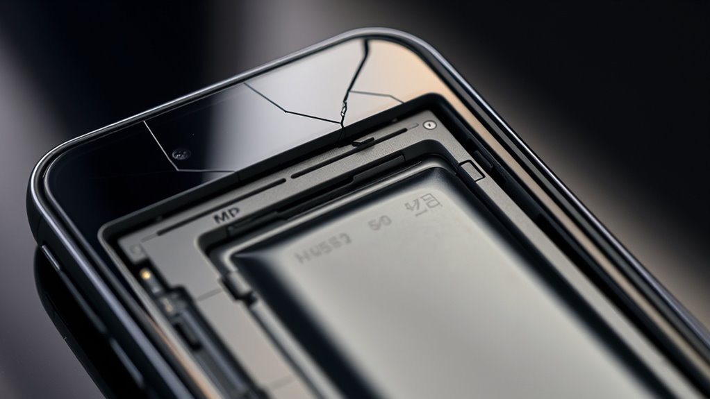 battery swelling impairs device performance