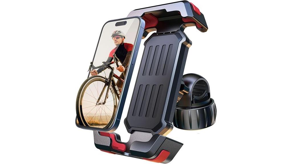 bike phone holder quick install
