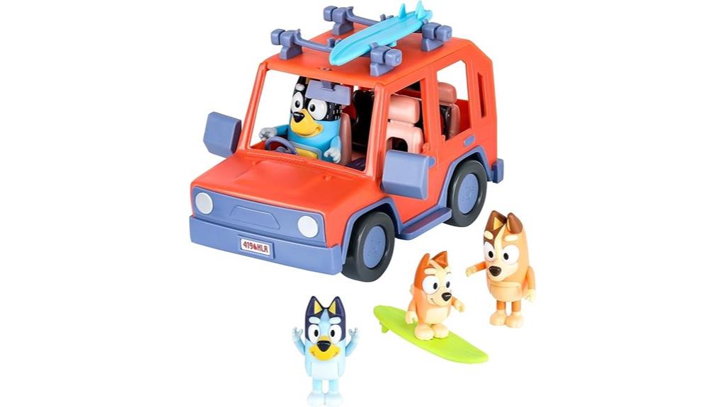 bluey heeler toddler car
