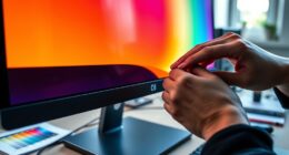 calibrate monitor without tools