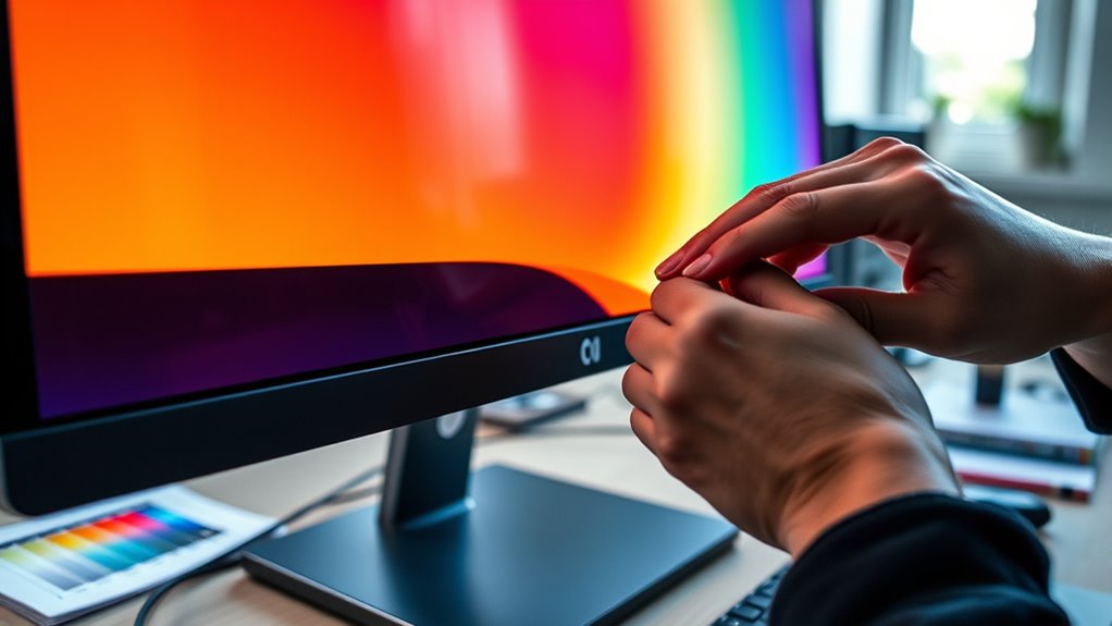 calibrate monitor without tools