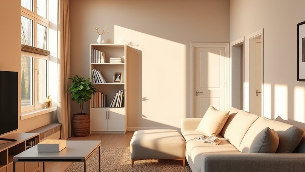 center avoid obstructions optimize