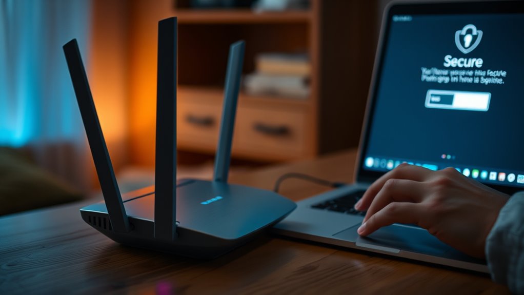 change default admin password