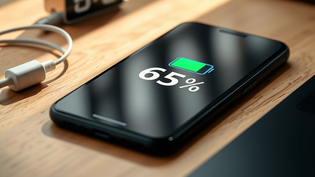 charge within optimal range