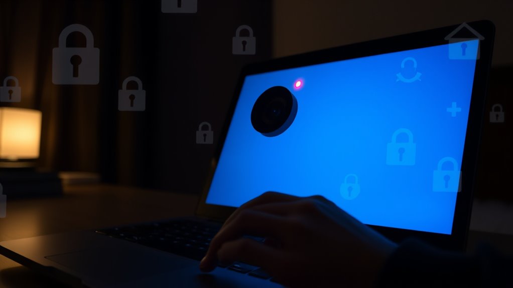 check webcam activity regularly