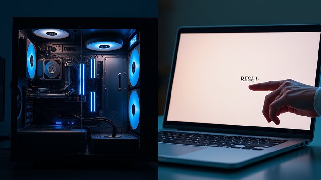 choose clean install wisely