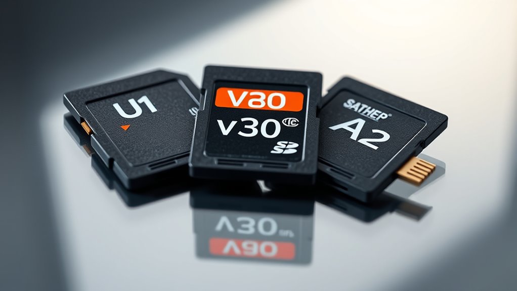 choose sd card speed class