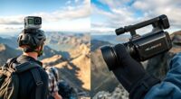 choosing between action and handheld cameras