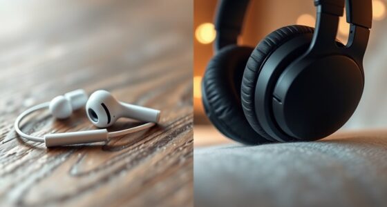 choosing between earbuds and headphones