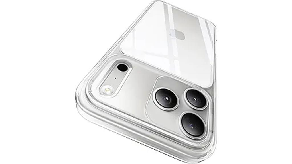clear drop protection case