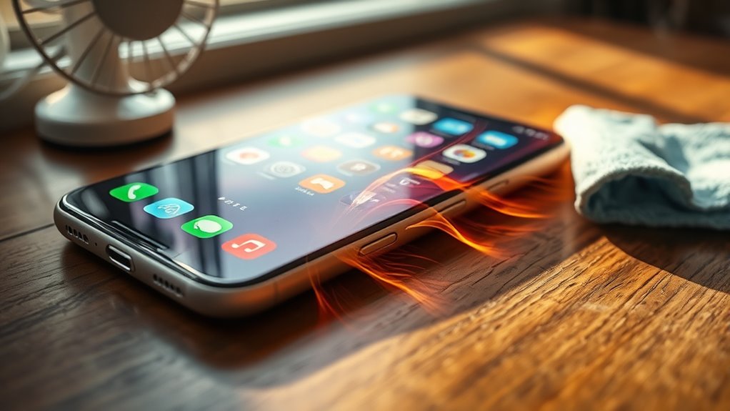 cool down phone fast