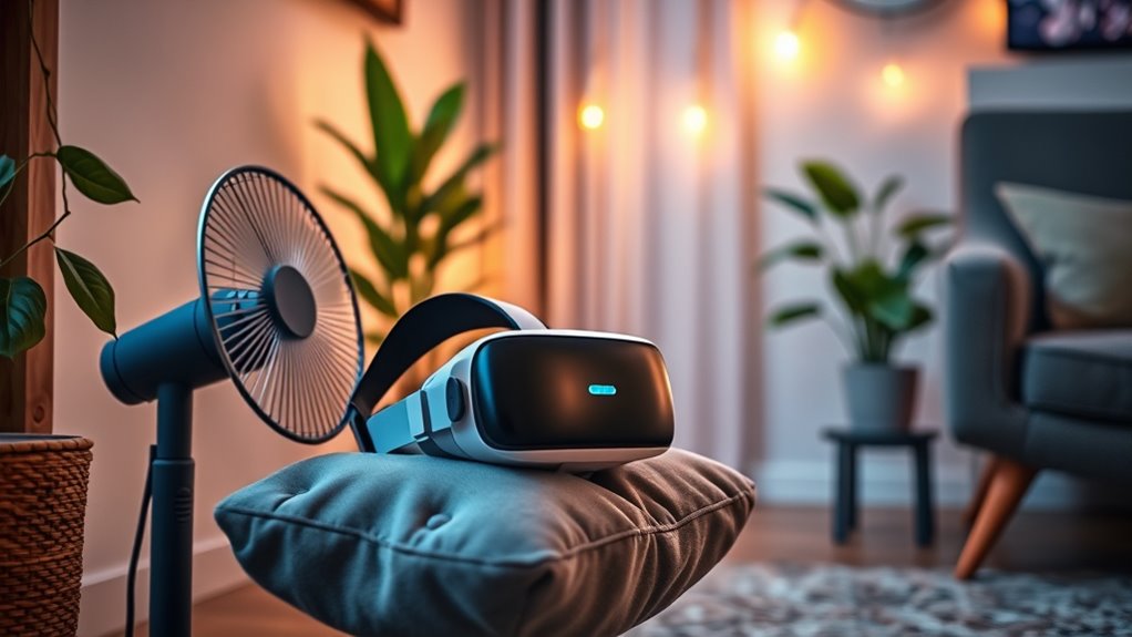 create comfortable vr environment