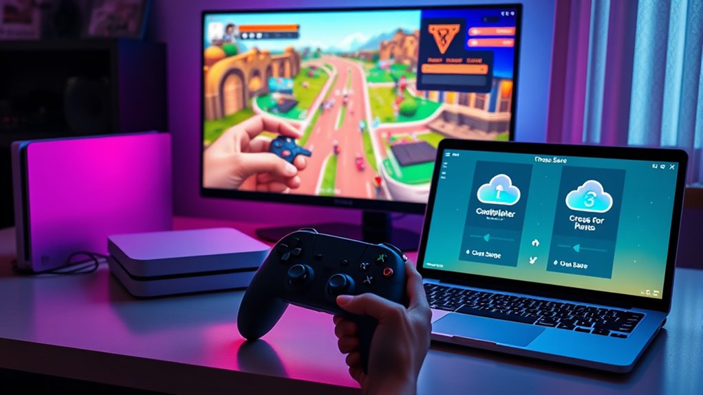 cross play connects cross save preserves