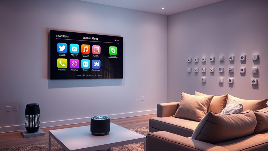 custom event alert settings