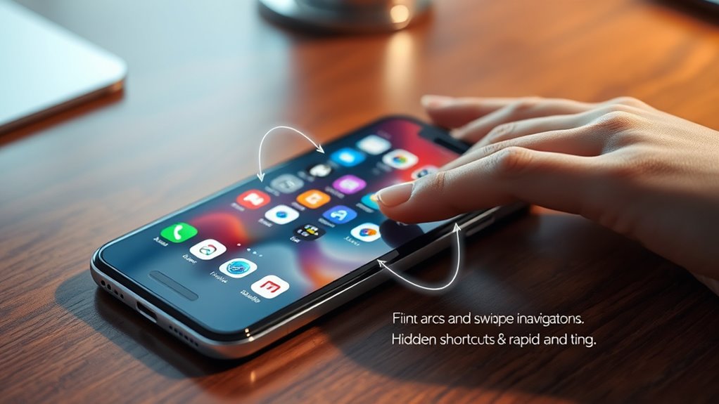 customize gestures for efficiency