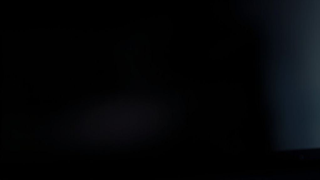 deep blacks enhance contrast