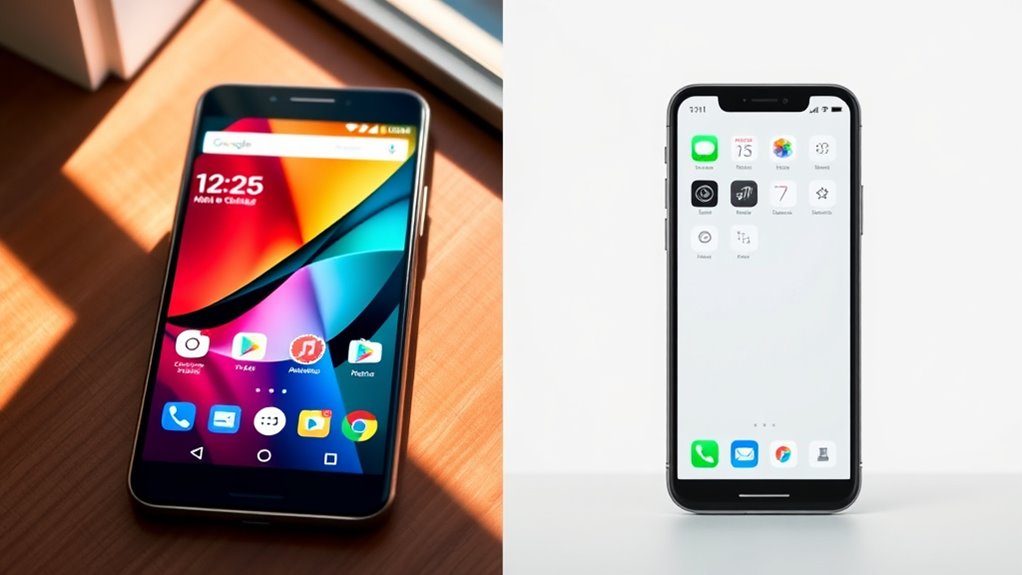 device interface and navigation