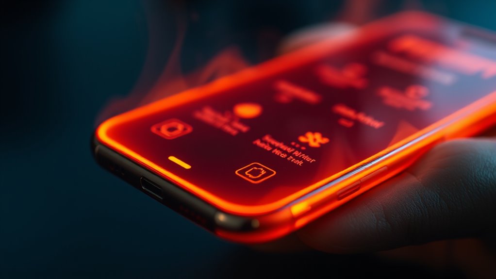 device overheating signals malware
