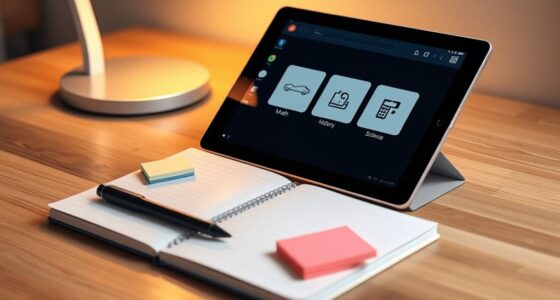 digital schoolwork organization system