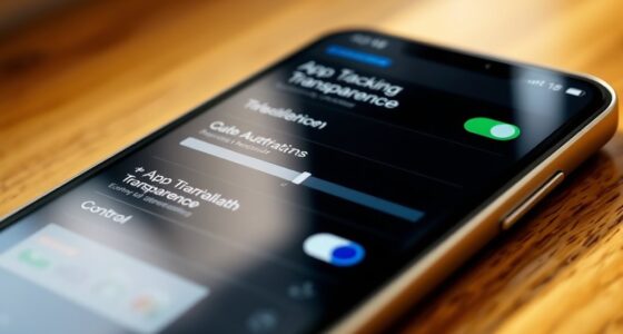 disable app tracking settings