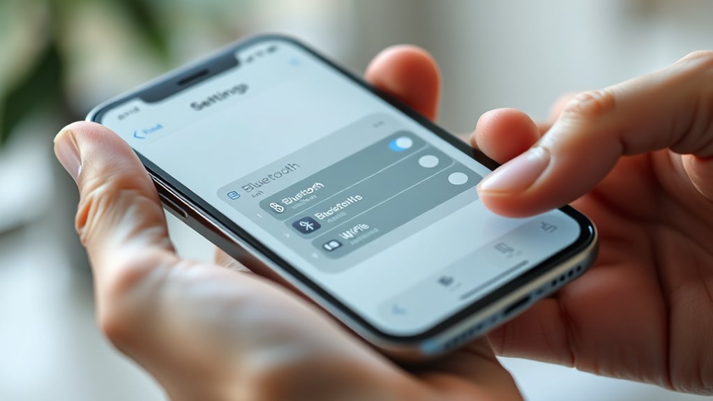 disable bluetooth and wi fi