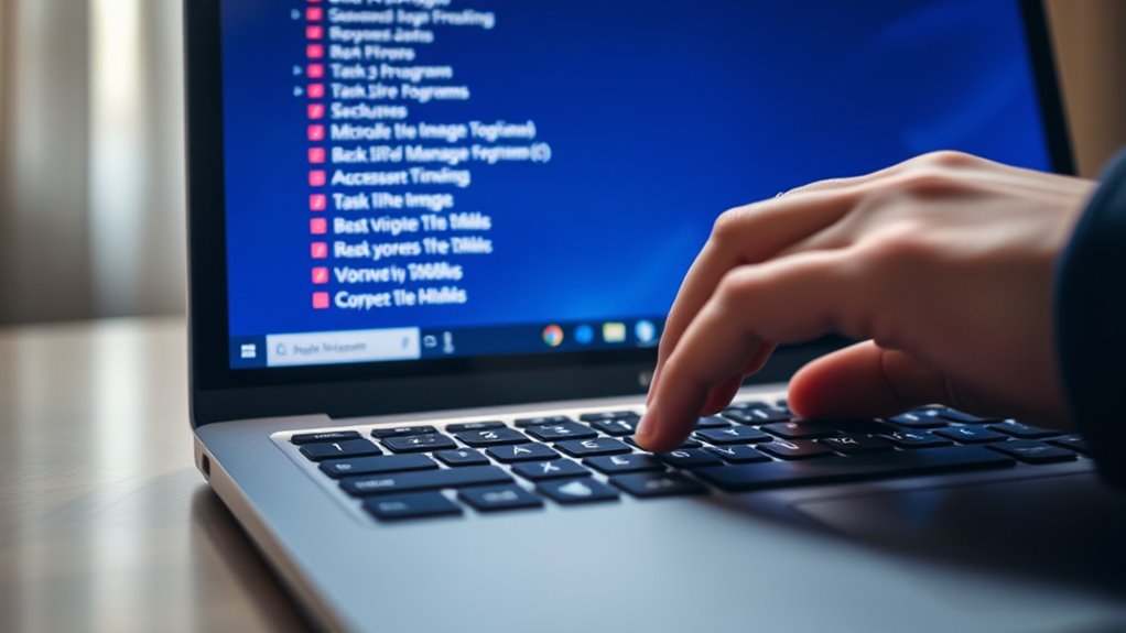 disable unnecessary startup programs