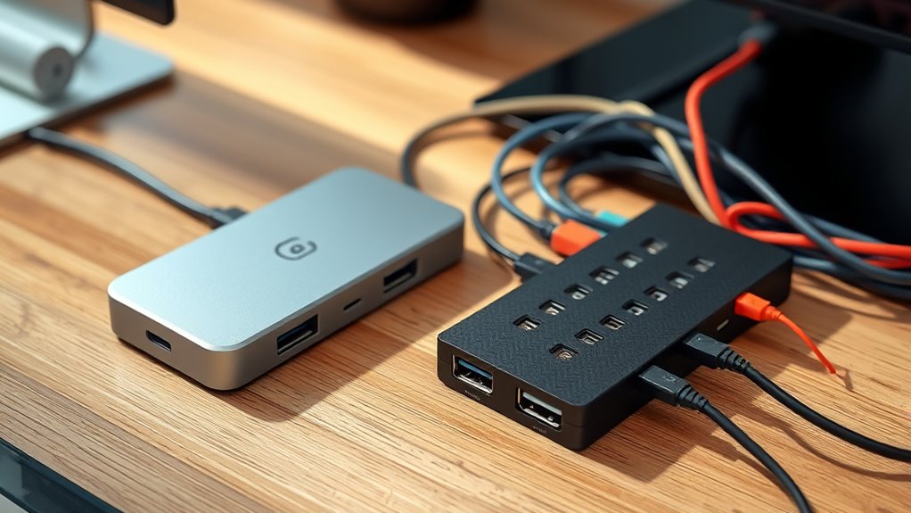 docks offer advanced connectivity