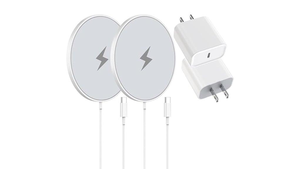 dual port magnetic wireless charger