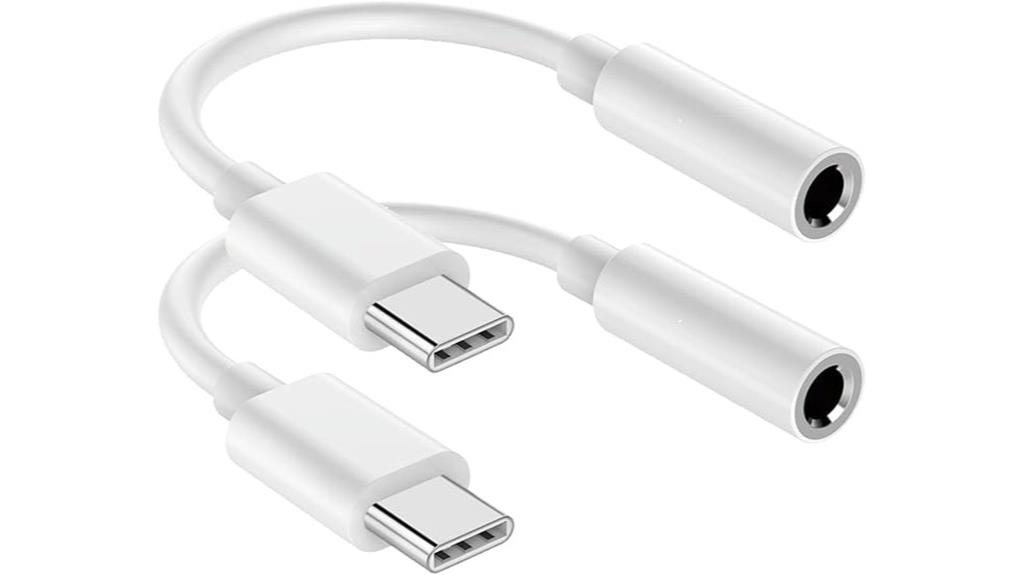 dual usb c headphone adapters