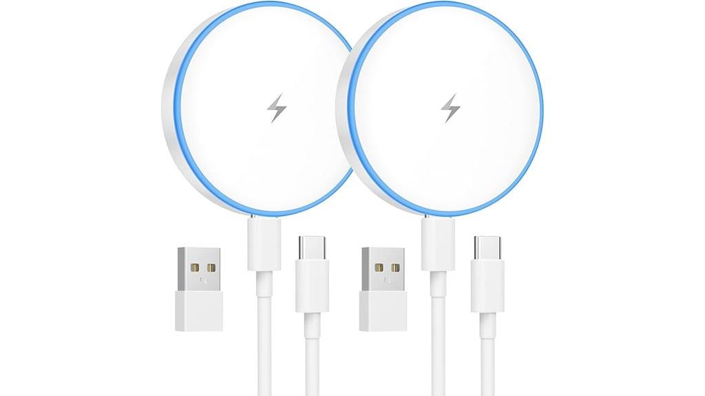 dual wireless charging set