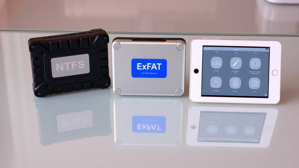 easy drive formatting options