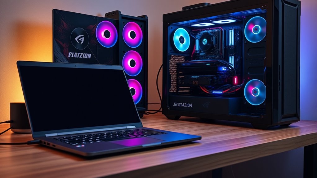 efficient gaming space setup