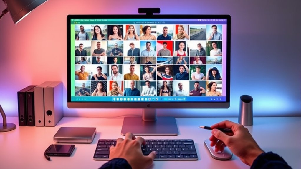 efficient photo library management