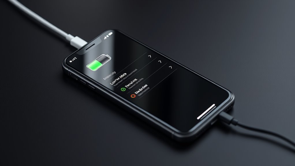 enable battery saving mode