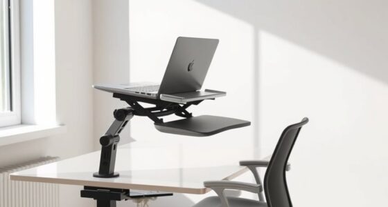 ergonomic laptop neck support