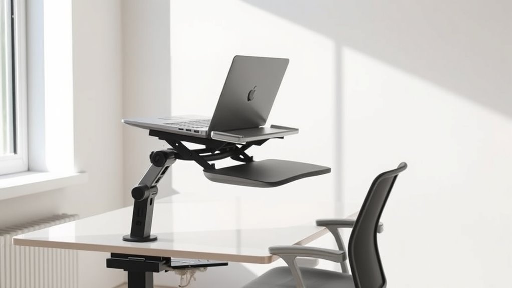 ergonomic laptop neck support